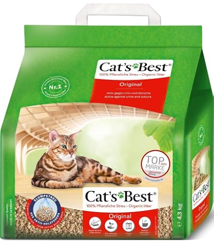 Amazon.co.jp: キャッツベスト 猫砂 固まる木 オリジナル(単品) 5L